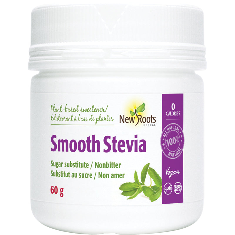 New Roots Smooth Stevia 60g