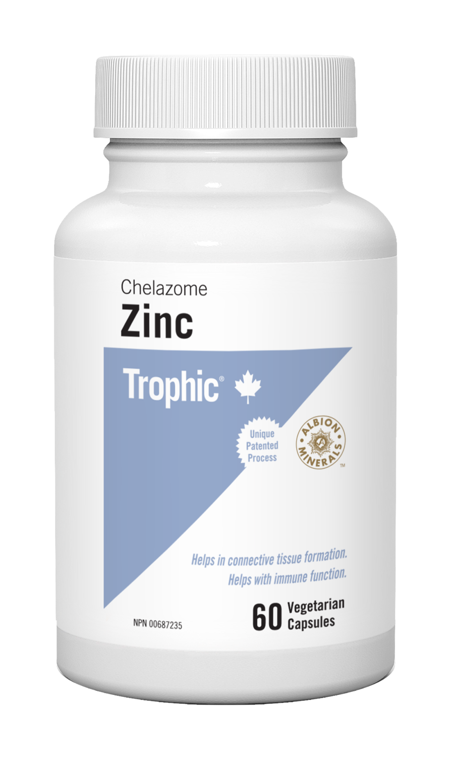 Trophic Zinc 30mg 60 Capsules