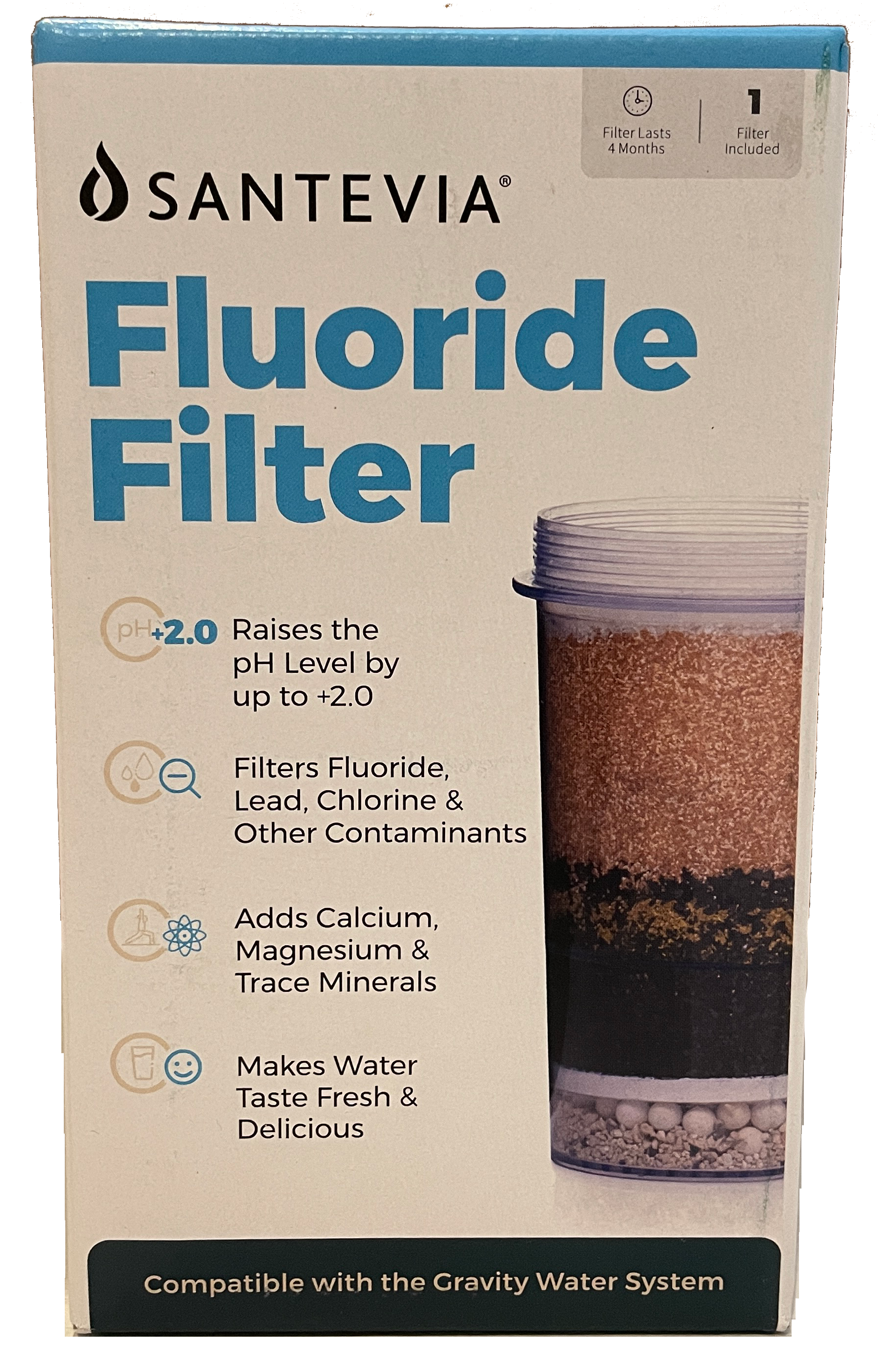 Santevia Fluoride Filter for Gravity System