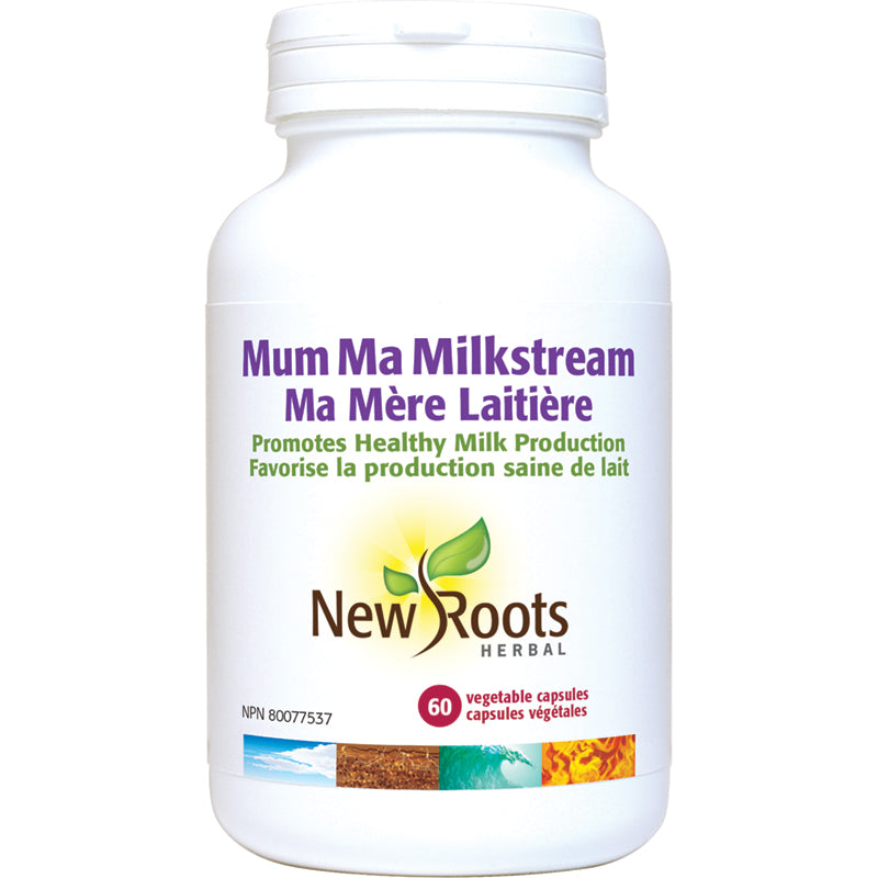 New Roots Mum Ma Milkstream 60 Vegetarian Capsules