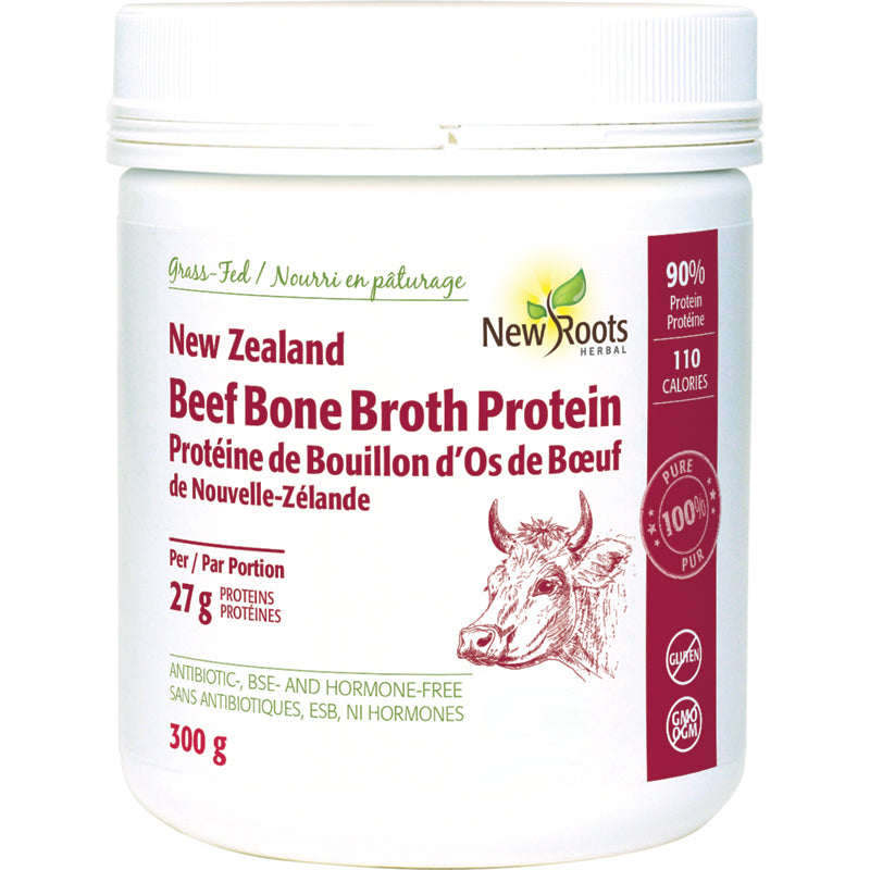 New Roots New Zealand Beef Bone Broth Protein 300g