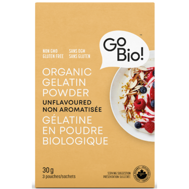 Gobio Organic Gelatin (3 Pouches) 30g