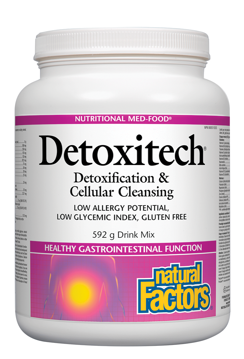 Natural Factors Detoxitech Drink Mix 592g
