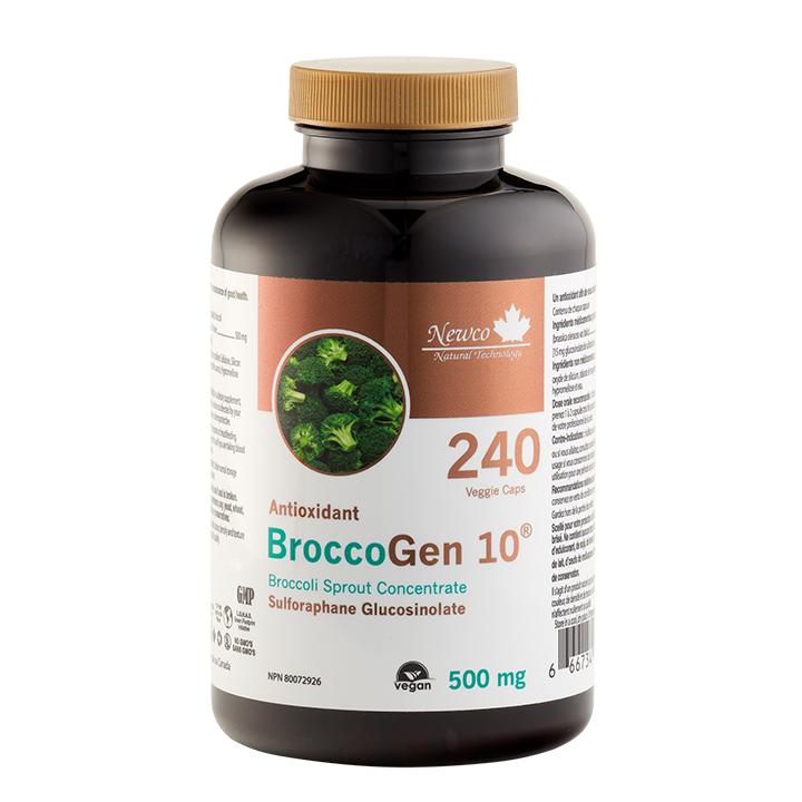 Newco BroccoGen 10 Sulforphane Glucosinolate 240 Capsules