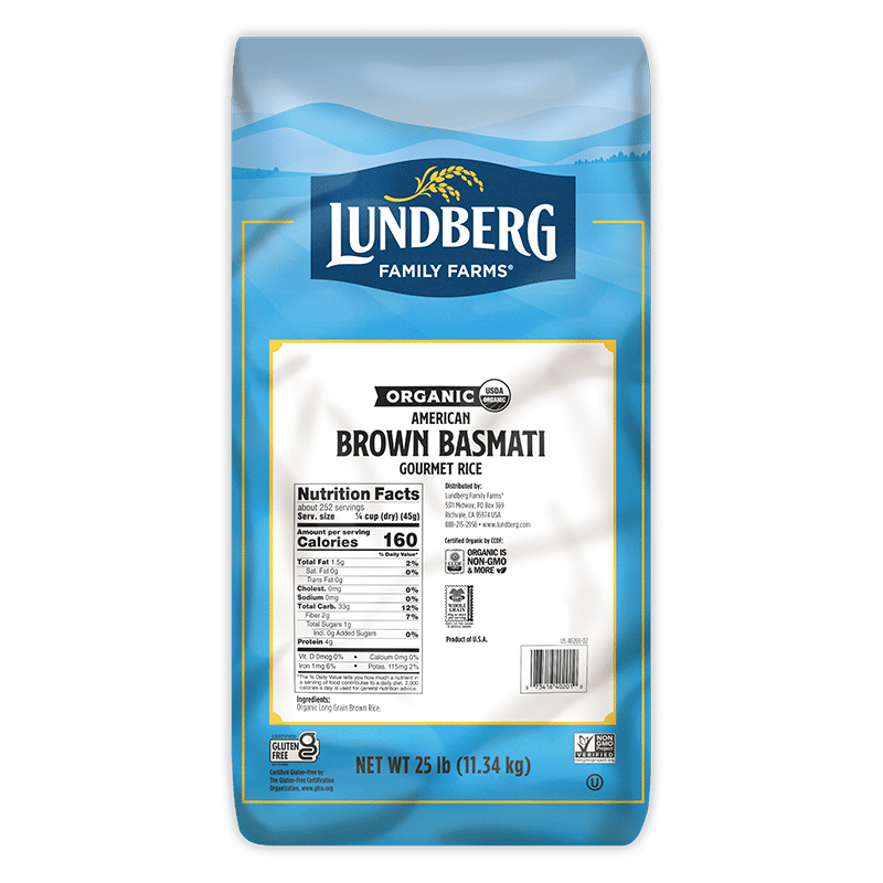 Lundberg Organic Brown Basmati Rice 11.34kg