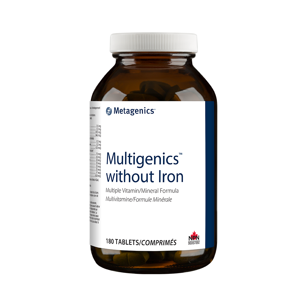 Metagenics Multigenics without Iron 180 Tablets