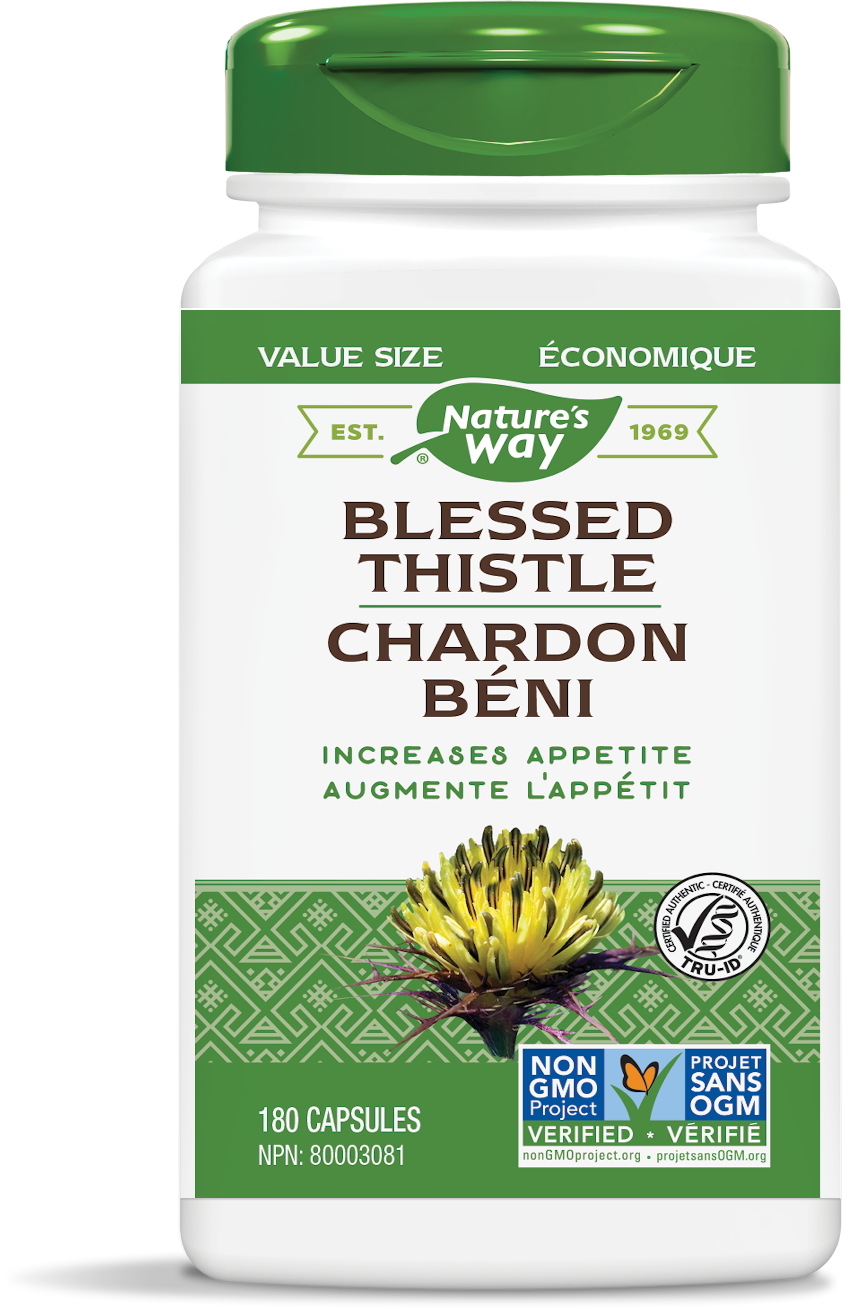 Nature's Way Blessed Thistle 390mg 180 Capsules