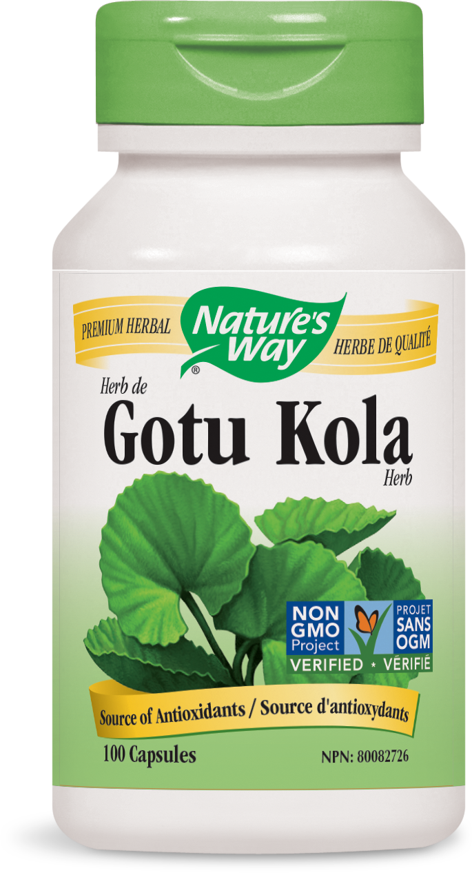Nature's Way Gotu Kola 475mg 100 Capsules