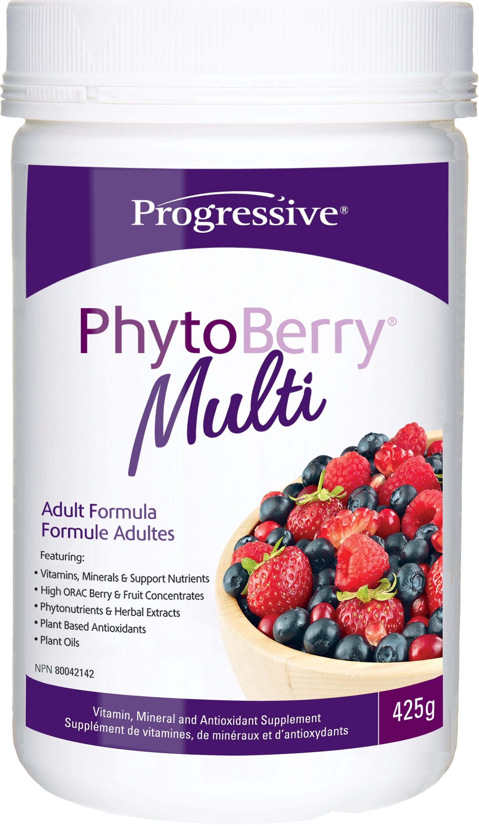 Progressive Phytoberry Multivitamin 425g