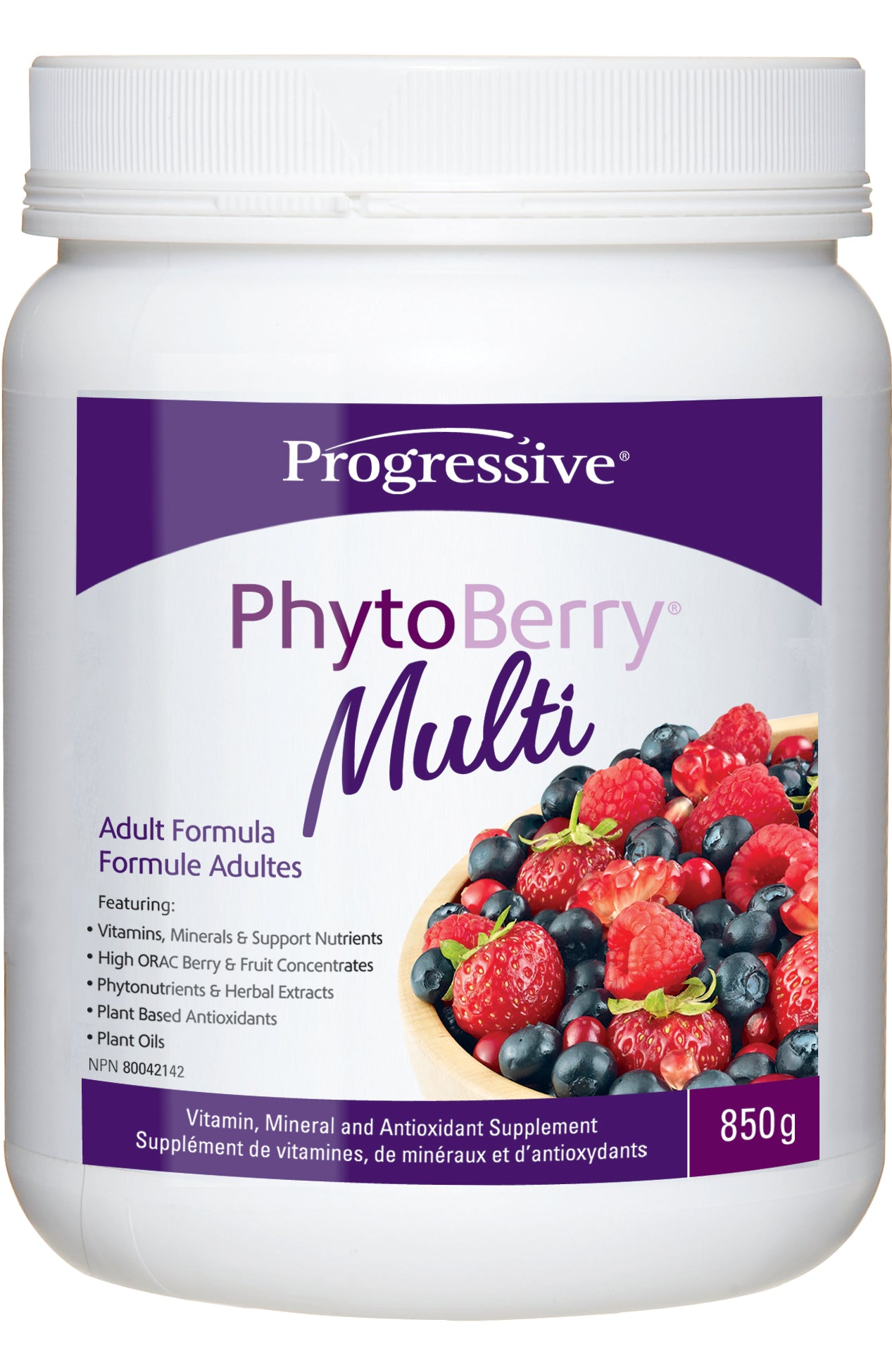 Progressive Phytoberry Multivitamin 850g