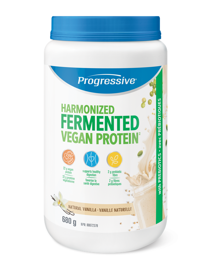 Progressive Harmonized Fermented Vegan Protein 680g Vanilla