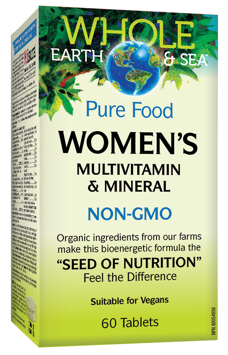 Whole Earth & Sea Women's Multivitamin Non-GMO 60 Tablets