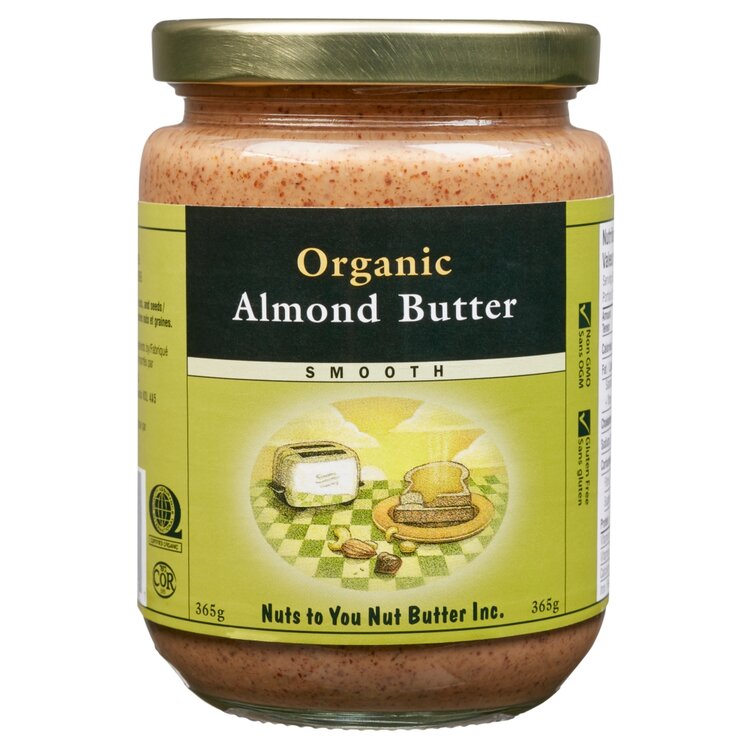 Nuts to You Raw Almond Butter Smooth 365g