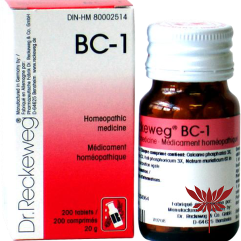 Dr. Reckeweg BC-01 200 Tablets 20g