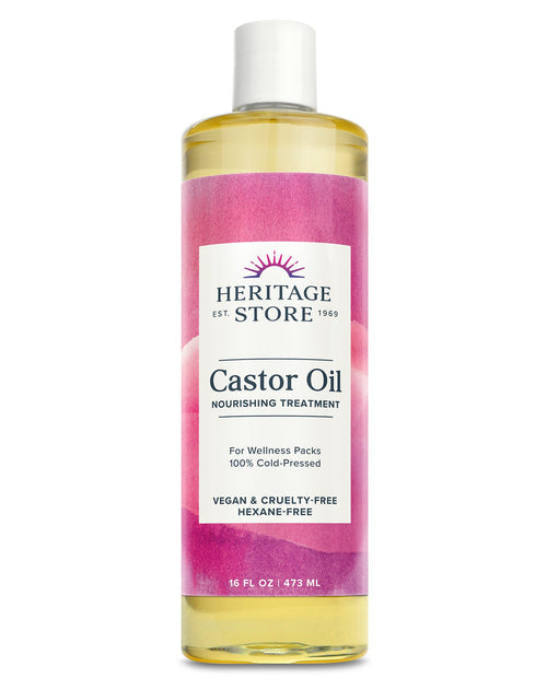Heritage Store Castor Oil 473ml