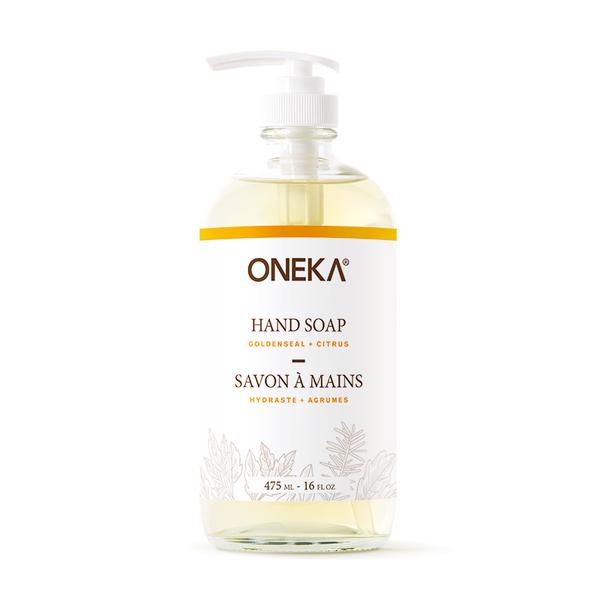 Oneka Hand Soap Goldenseal + Citrus 475ml