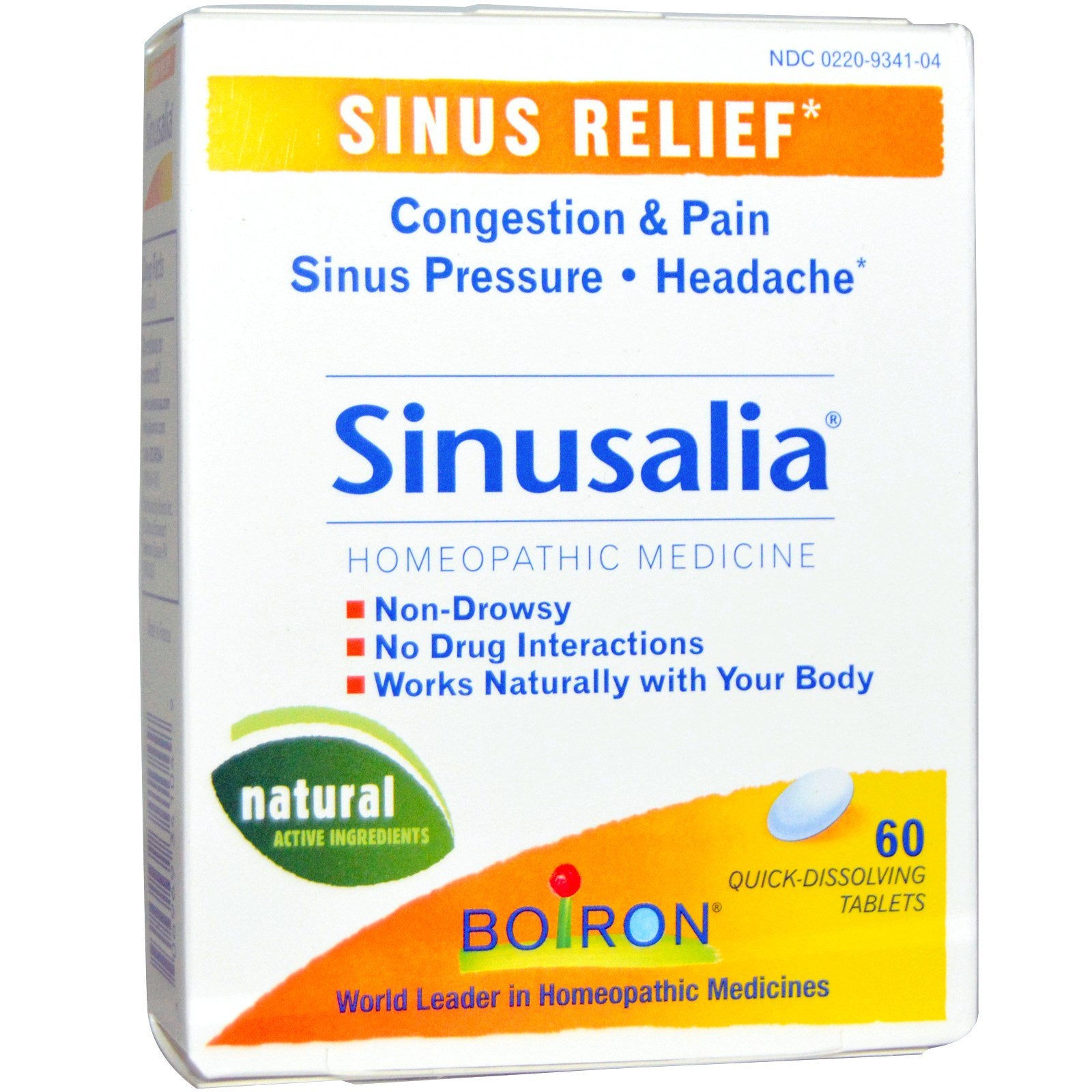 Boiron Sinusalia 60 Tablets