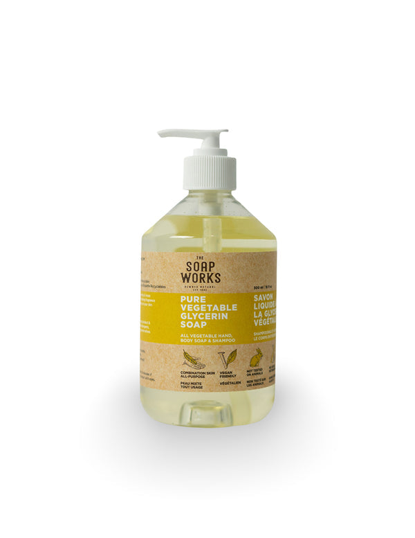 The Soap Works Glycerine Soap 500ml