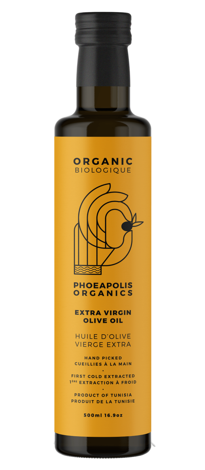 Phoeapolis Organics Extra Virgin Olive Oil 500ml