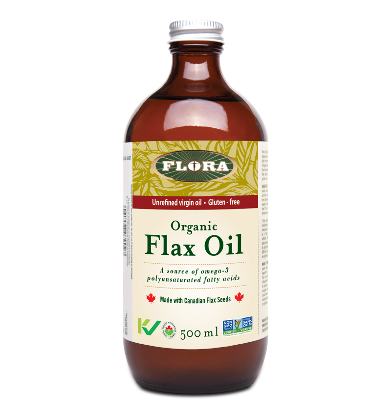 Flora Organic Flax Oil 500ml