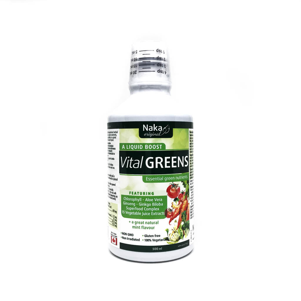 Naka Vital Greens Liquid Formula 500ml