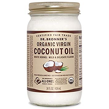 Dr. Bronner's Organic Virgin Coconut Oil 414ml