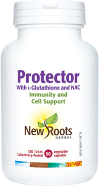 New Roots Protector L-Glutathione 60 Vegetarian Capsules