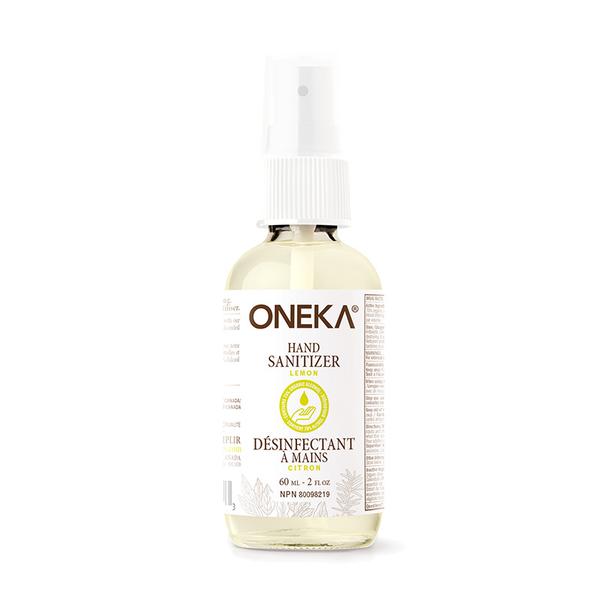 Oneka Hand Sanitizer Lemon 50ml Spray