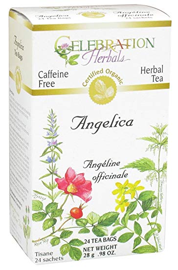 Celebration Herbals Organic Angelica Root Tea 24 Tea Bags