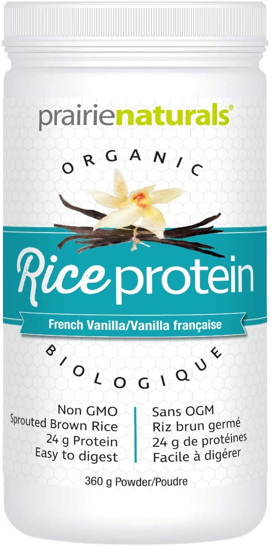 Prairie Naturals Organic Sprouted Brown Rice Protein Vanilla 360g