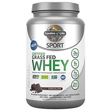 Garden of Life Sport Grass Fed Whey Protein Chocolate 672g