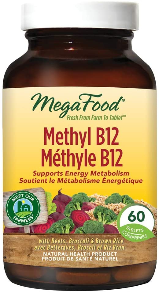 MegaFood Methyl B12 60 Tablets