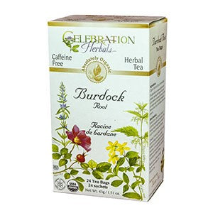 Celebration Herbals Burdock Root Organic 24 Tea Bags