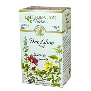 Celebration Herbals Dandelion Leaf Organic 24 Tea Bags