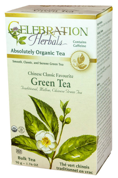 Celebration Herbals Classic Chinese Green Tea Organic 50g Bulk Tea