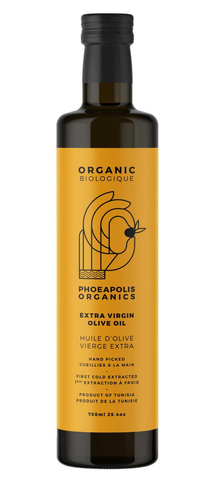 Phoeapolis Organics Extra Virgin Olive Oil 750ml
