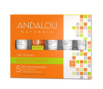 Andalou Brightening Get Started Kit 5 Pieces