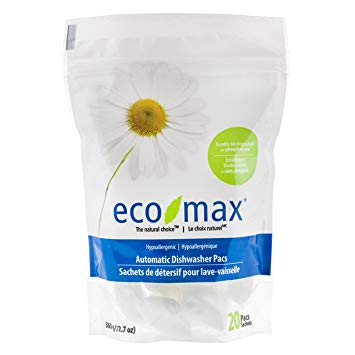 Eco Max Dishwasher Hypoallergenic Automatic 20 Pacs