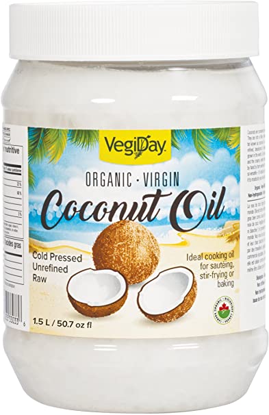 Vegiday Organic Virgin Coconut Oil 1.5L