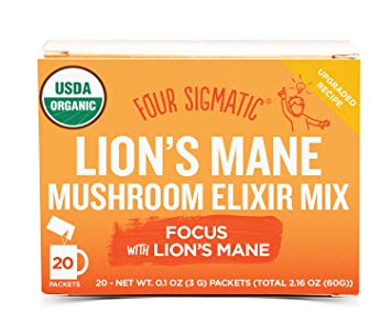Four Sigmatic Lion's Mane Mushroom Elixir Mix 20 Packets
