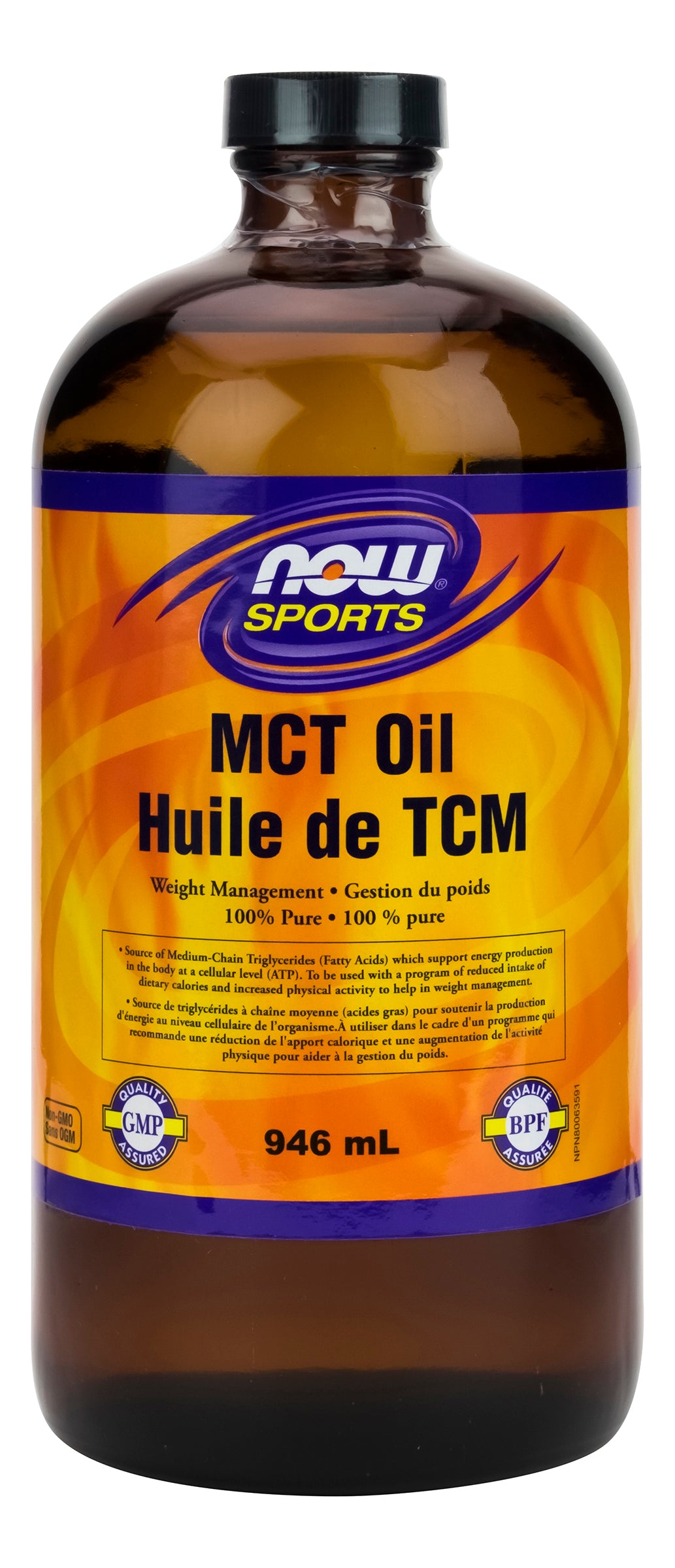 NOW MCT Oil 100% Pure 946ml
