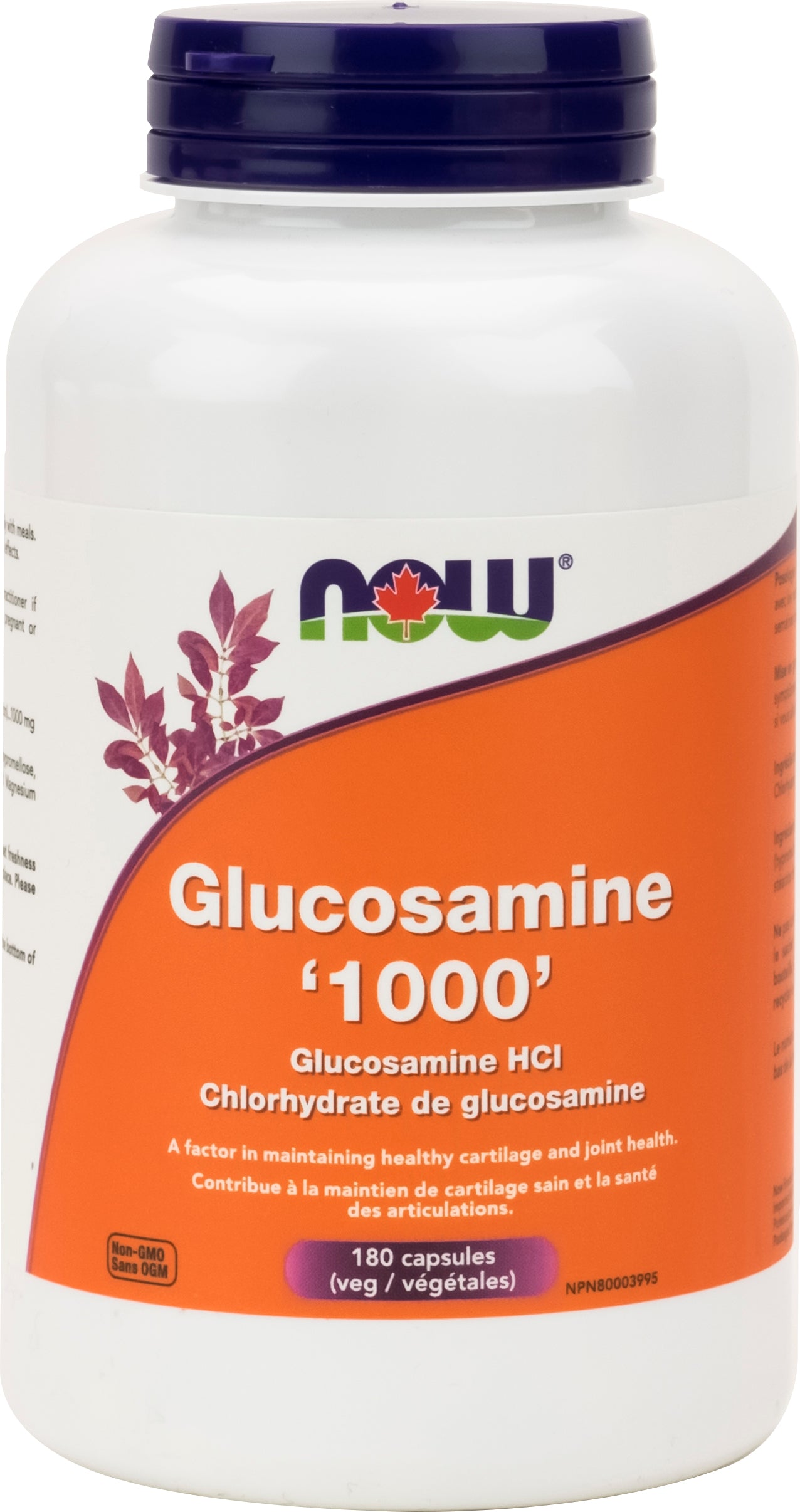NOW Glucosamine 1000mg 180 Capsules