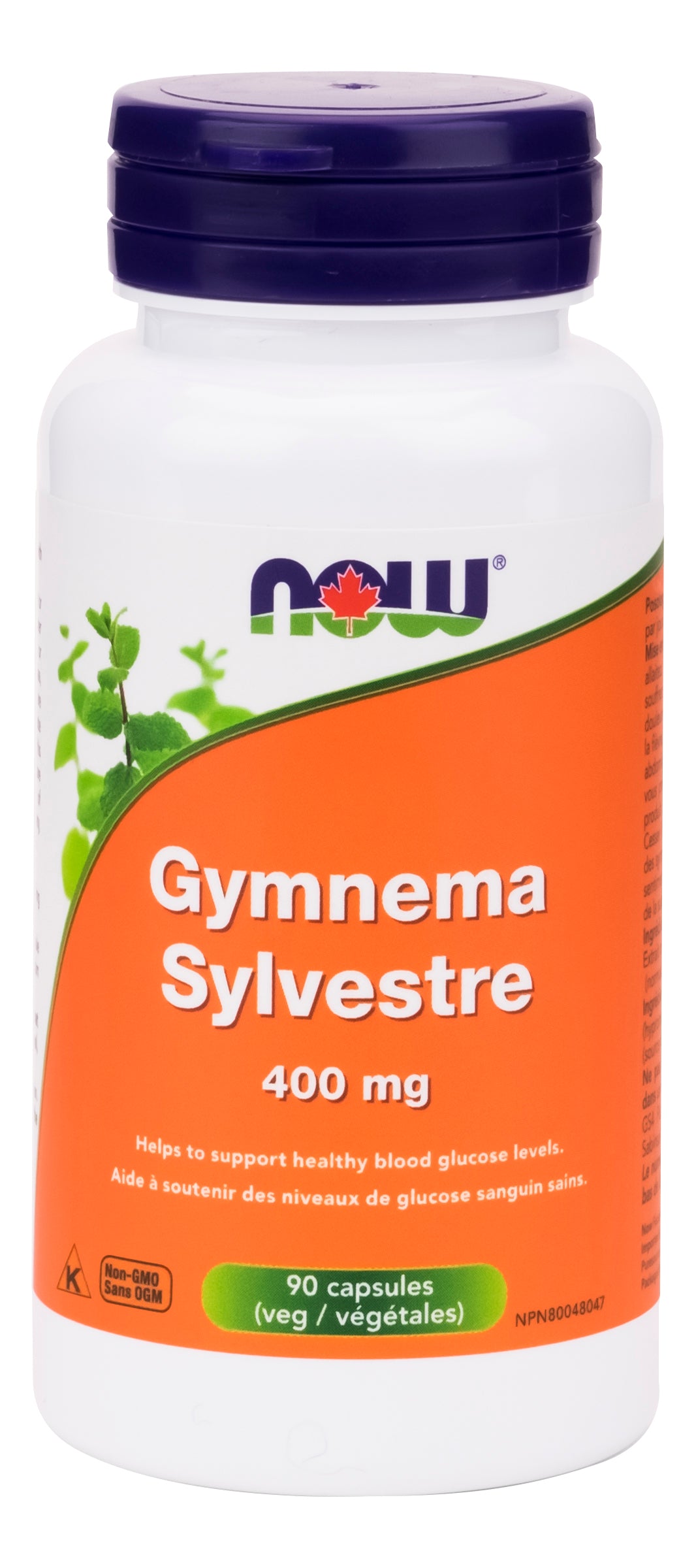 NOW Gymnema Sylvestre 400mg 90 Vegetarian Capsules