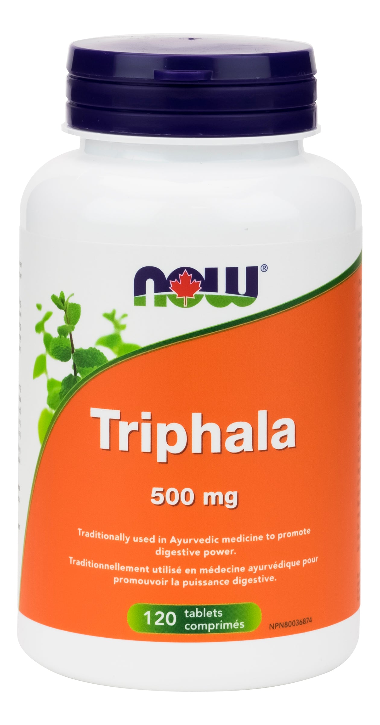 NOW Triphala 500mg 120 Tablets