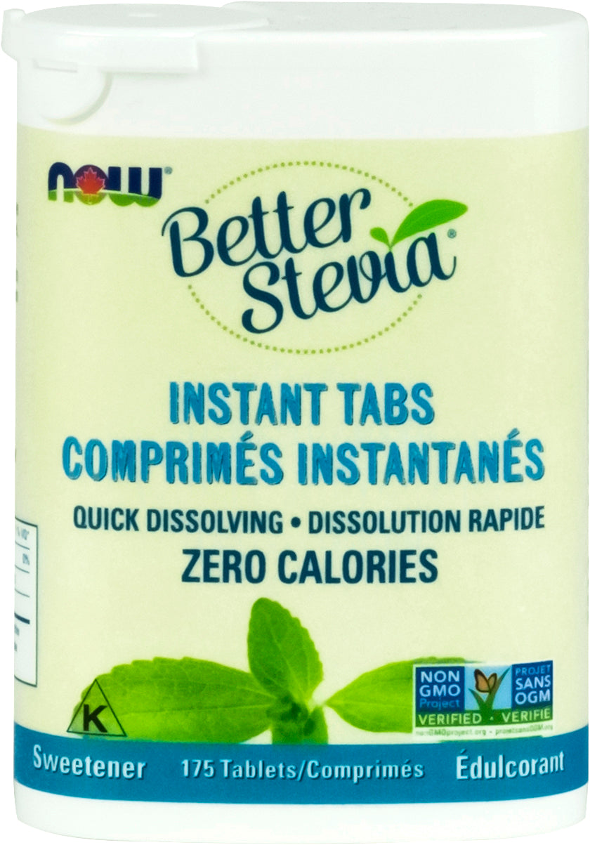 NOW Better Stevia Instant Tabs 175 Tablets