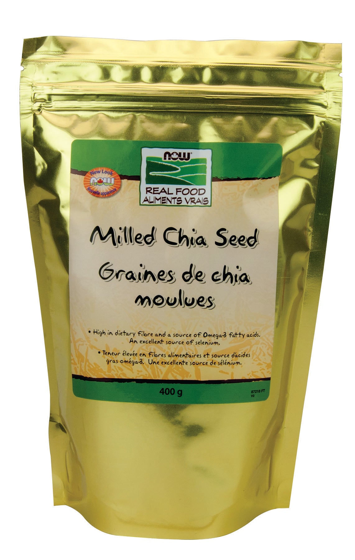 NOW Milled Chia Seed 400g