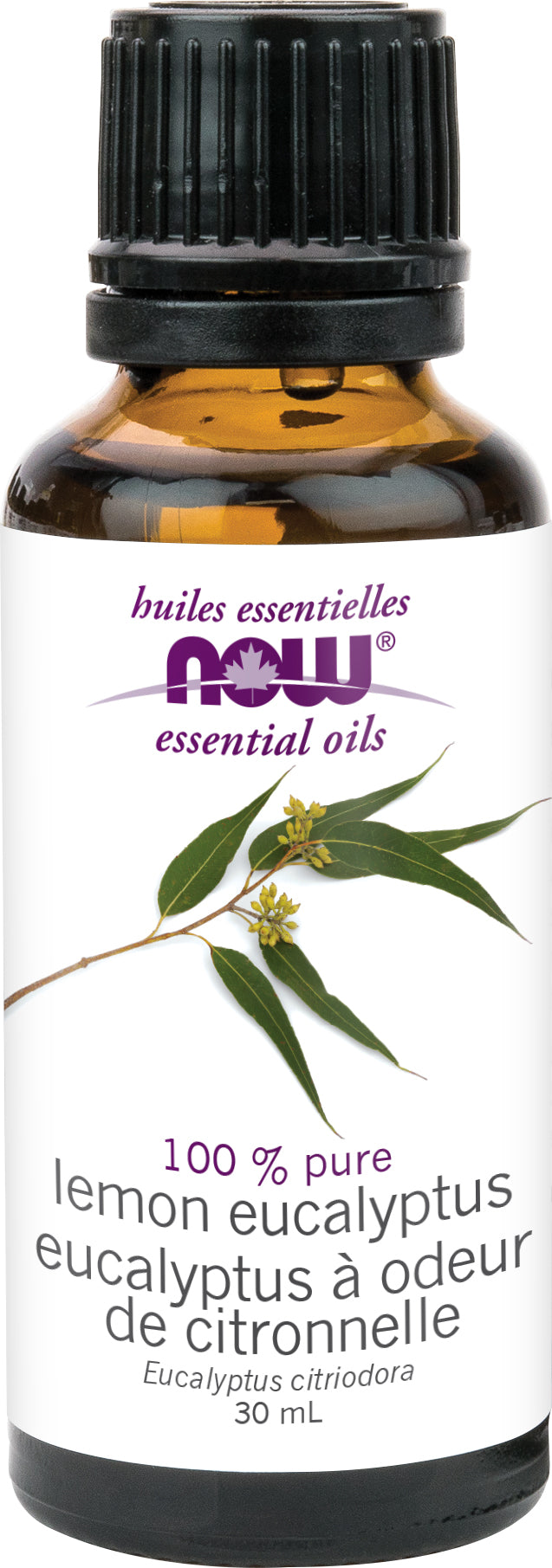 NOW 100% Pure Lemon Eucalyptus Essential Oil 30ml