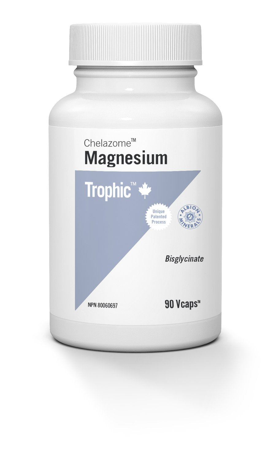 Trophic Magnesium Chelazome 90 Vegetarian Capsules