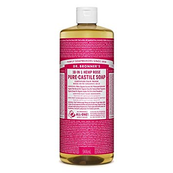 Dr. Bronner’s Organic Rose Castile Soap 944ml