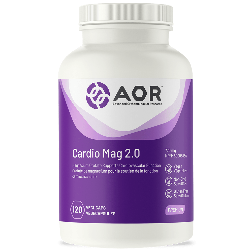 AOR Cardio Mag 2.0 120 Vegetarian Capsules